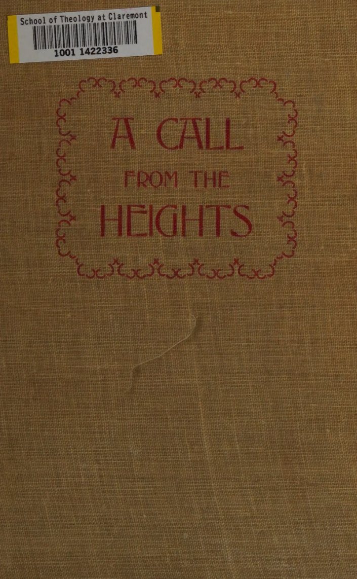 Cover of A Call from the Heights