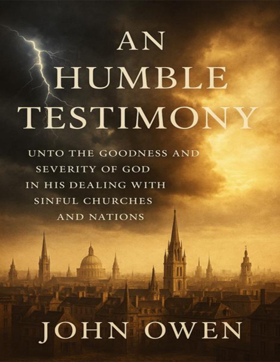 A Humble Testimony by John Owen book cover