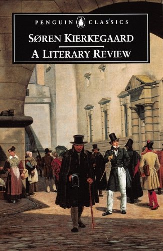 A Literary Review by Søren Kierkegaard book cover