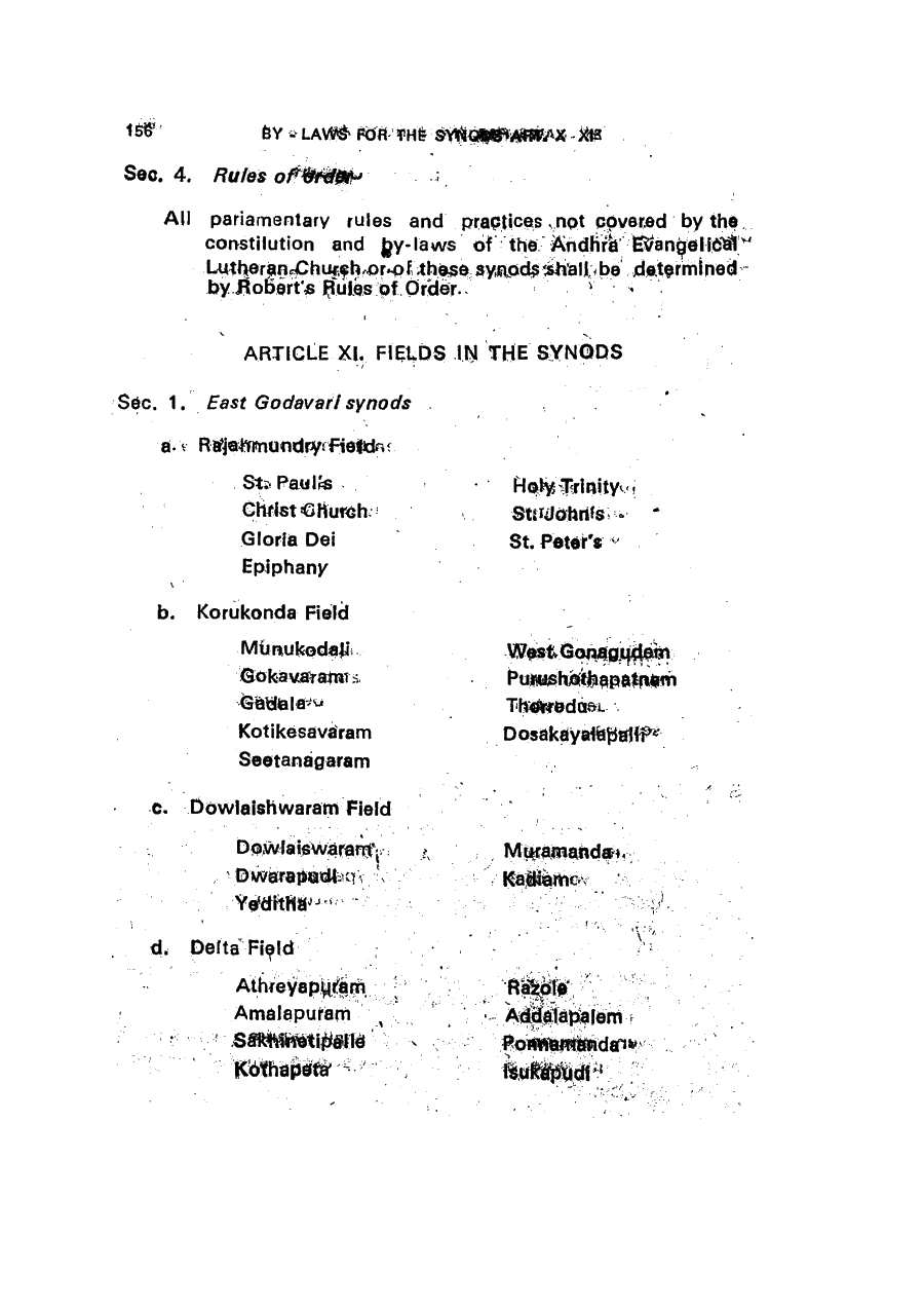 Scanned page 156 of the AELC Constitution (PDF page 159)