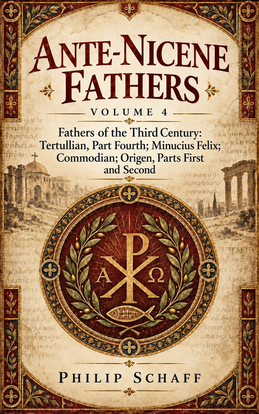 Ante-Nicene Fathers, Volume 4 by Philip Schaff book cover