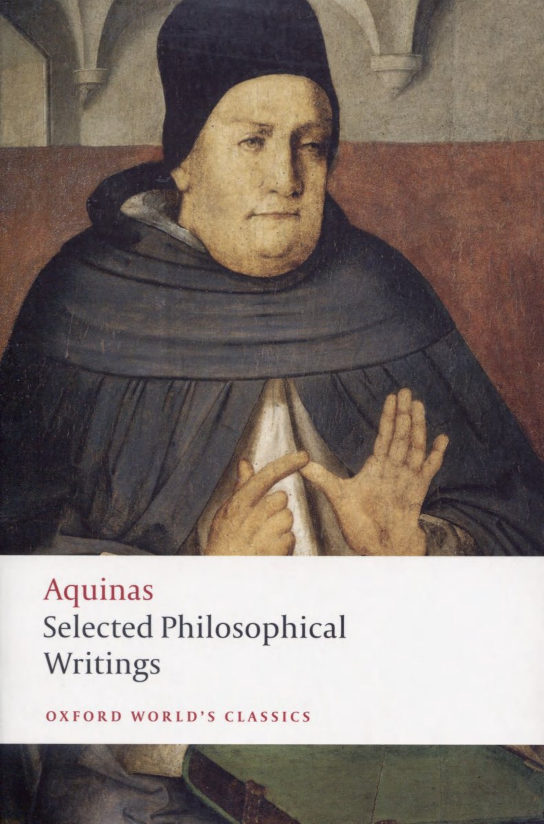 Selected Philosophical Writings by Thomas Aquinas book cover