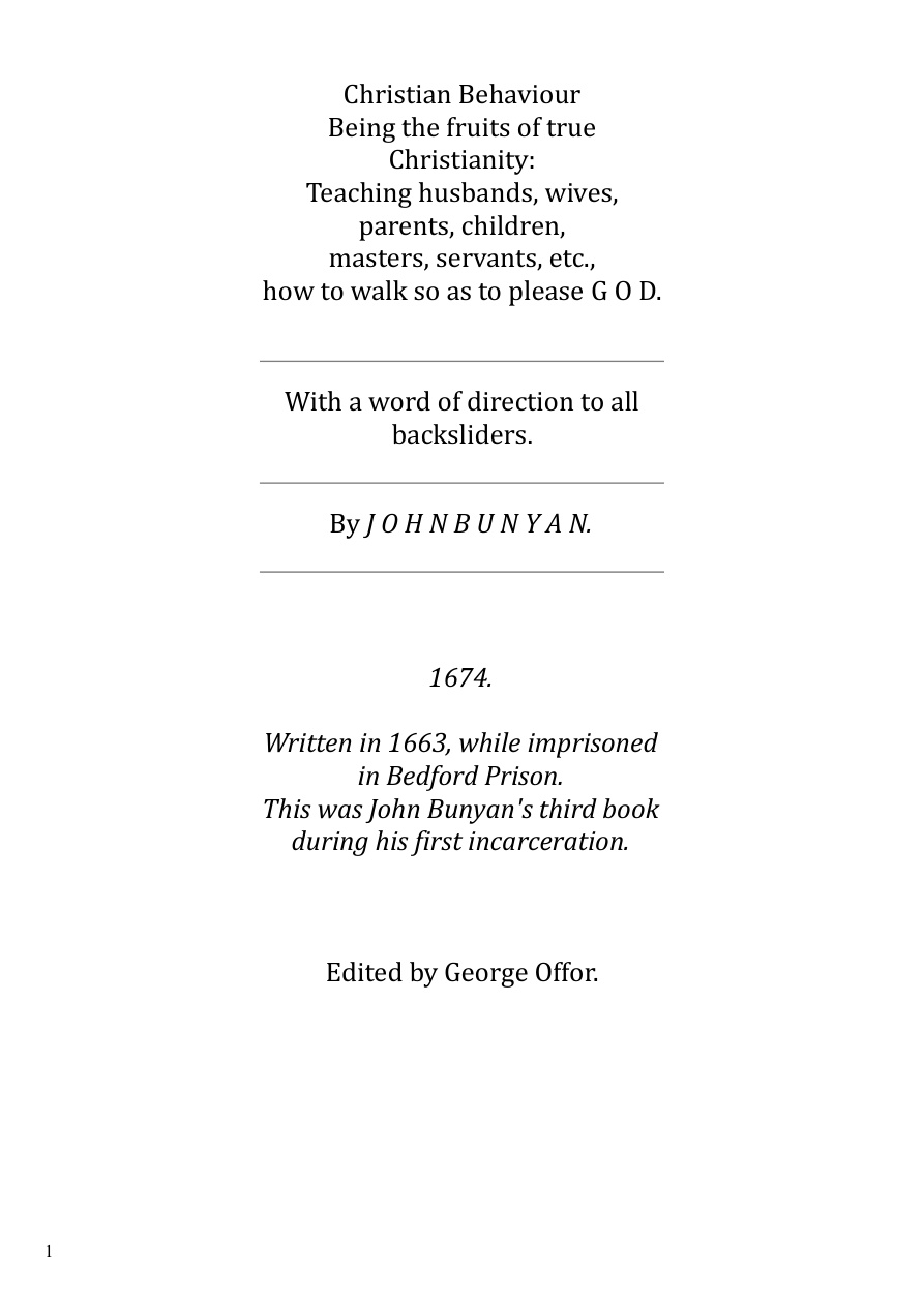 Cover of Christian-behaviour