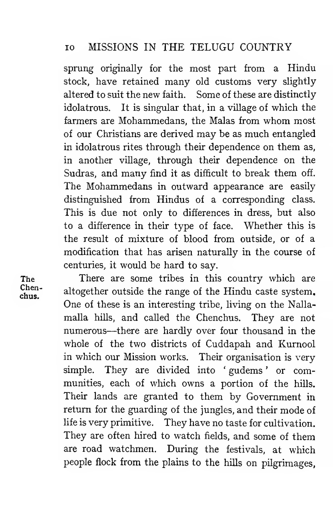 Page 30 of Christian Missions in the Telugu Country (The Country and People)