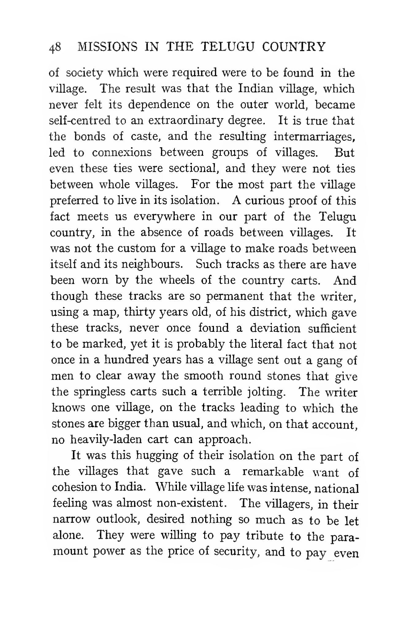 Page 74 of Christian Missions in the Telugu Country (The Country and People (continued))