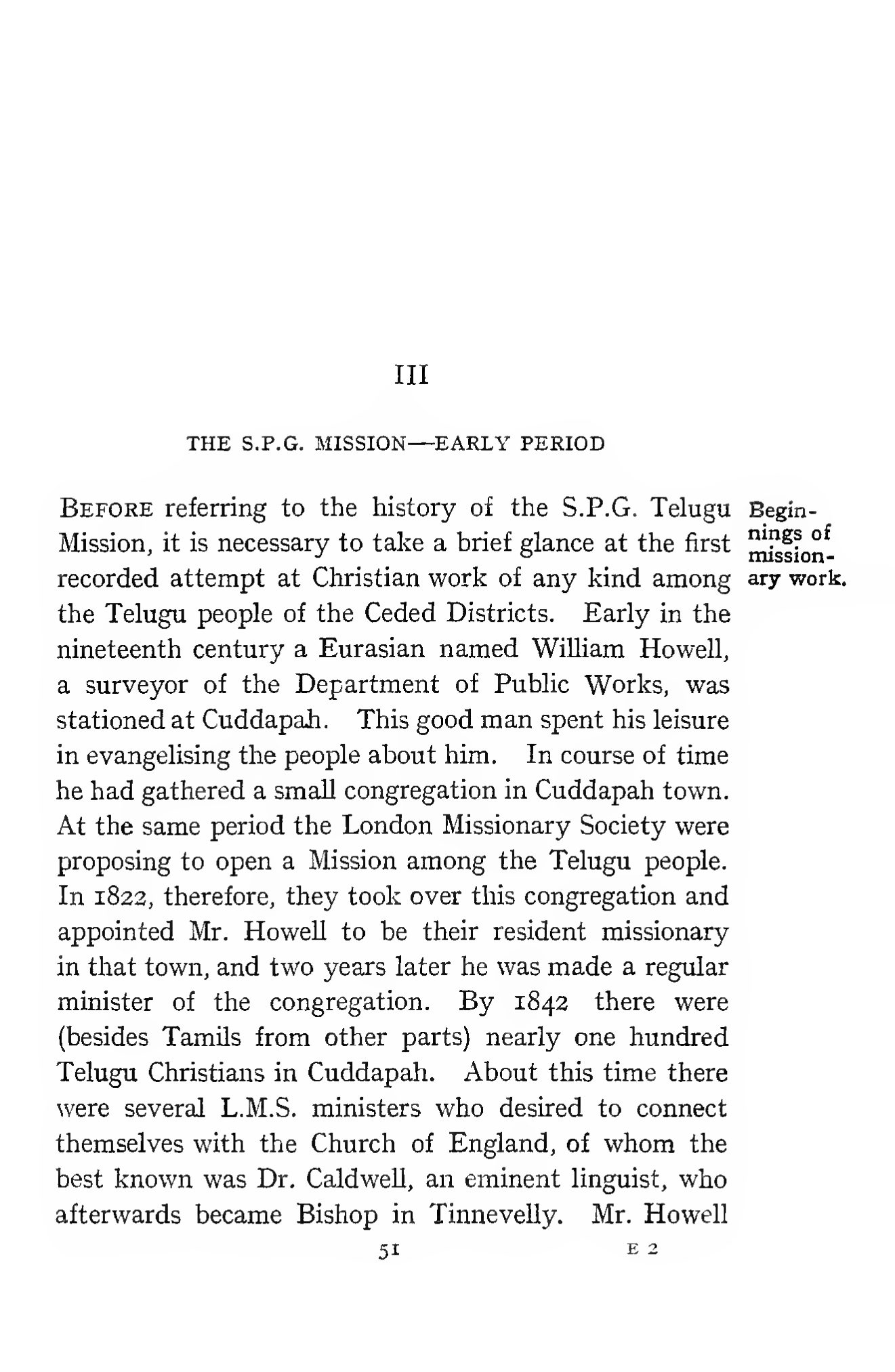 Page 77 of Christian Missions in the Telugu Country (The S.P.G. Mission — Early Period)