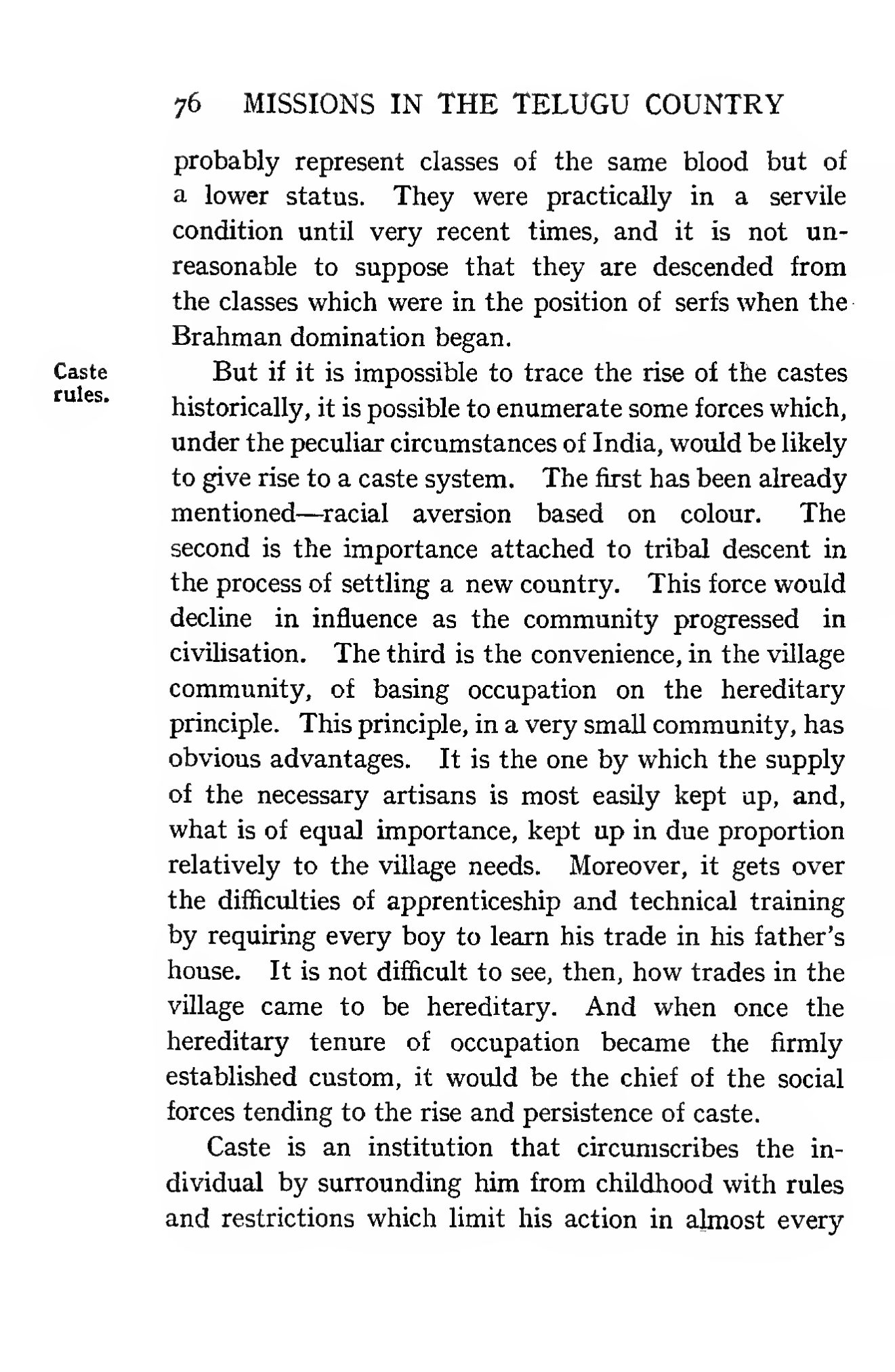 Page 106 of Christian Missions in the Telugu Country (Malas, Madigas, and Sudras)