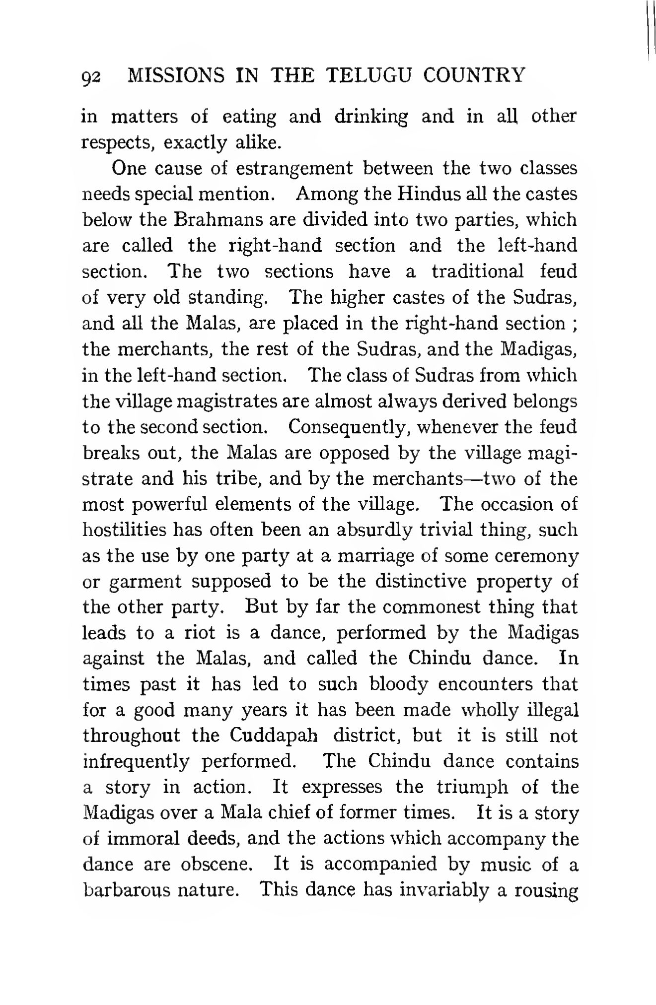 Page 126 of Christian Missions in the Telugu Country (Malas, Madigas, and Sudras)