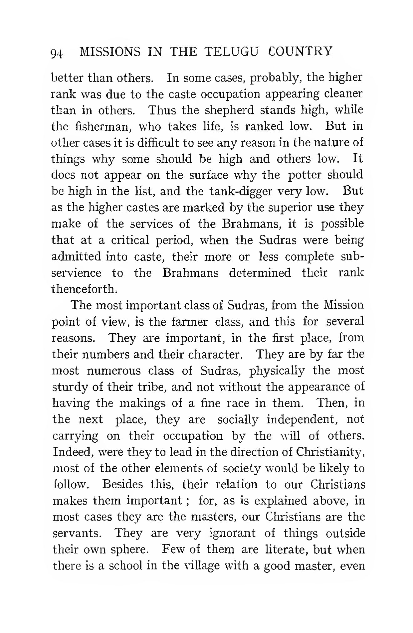 Page 128 of Christian Missions in the Telugu Country (Malas, Madigas, and Sudras)