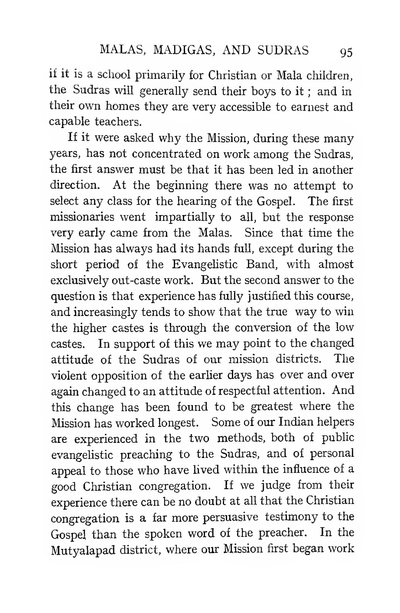 Page 129 of Christian Missions in the Telugu Country (Malas, Madigas, and Sudras)