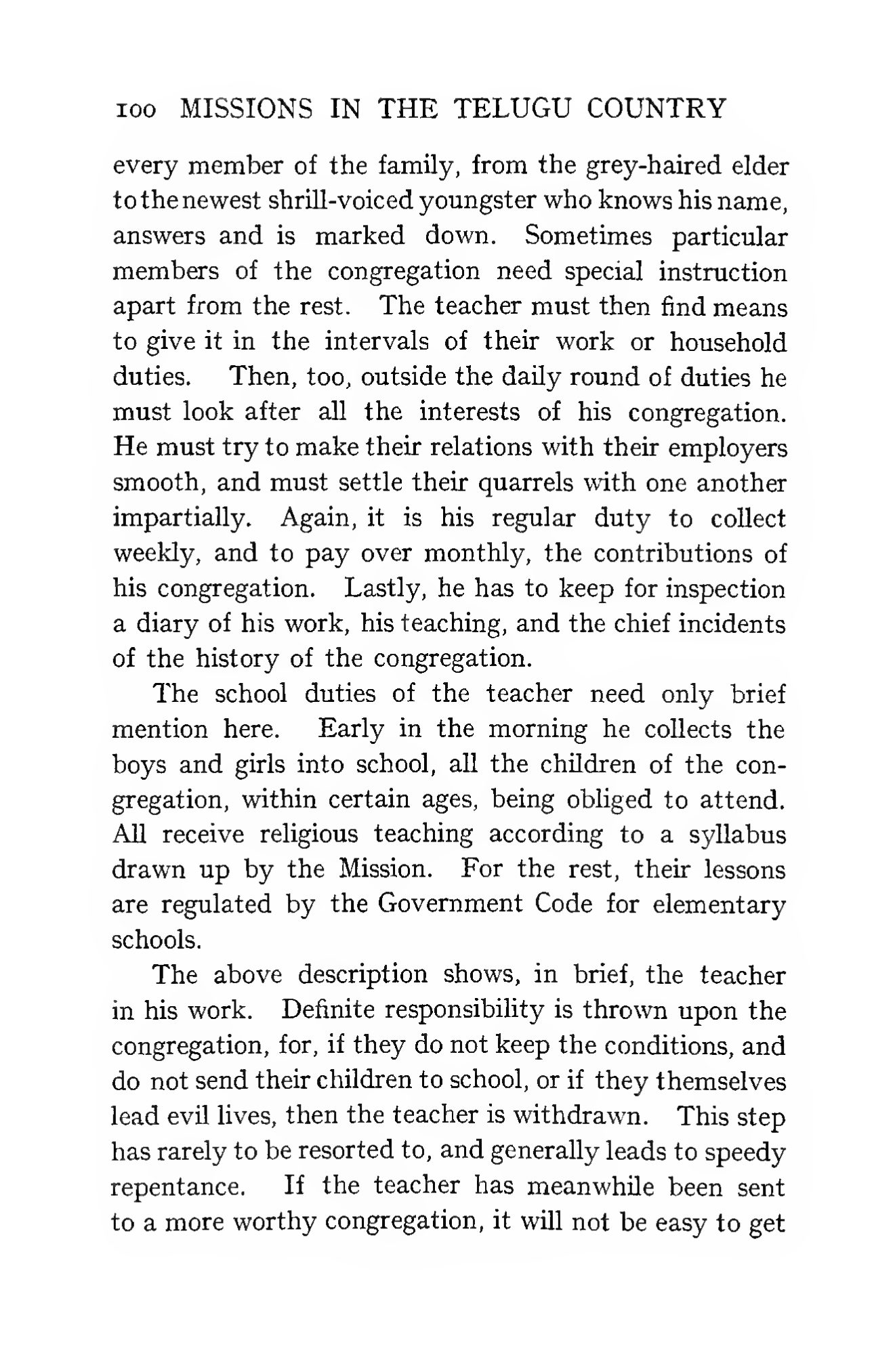 Page 136 of Christian Missions in the Telugu Country (Methods of Work)