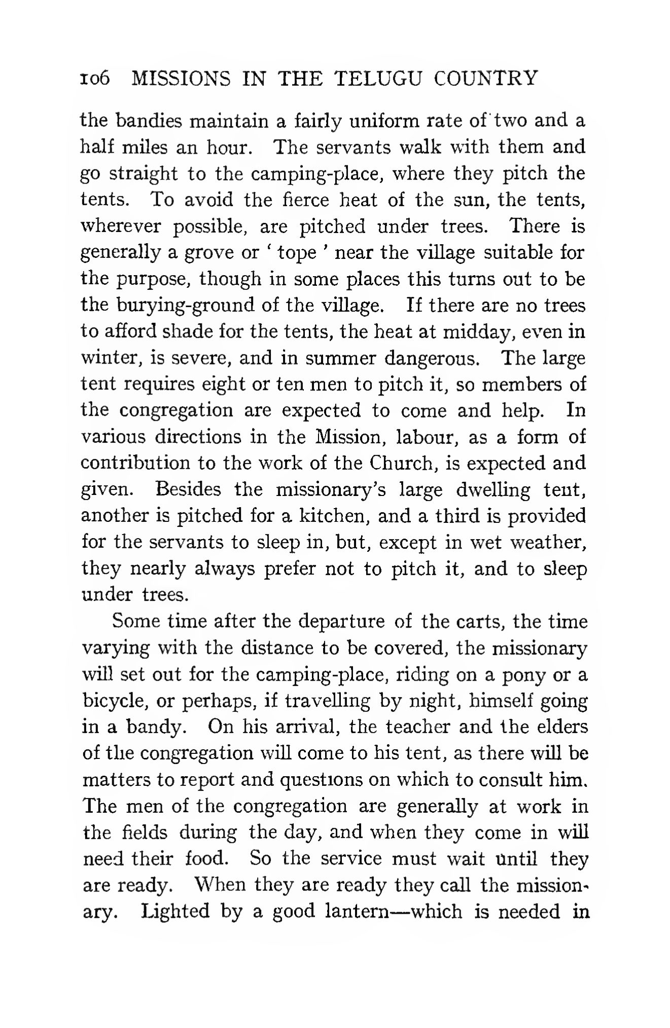 Page 144 of Christian Missions in the Telugu Country (Methods of Work)