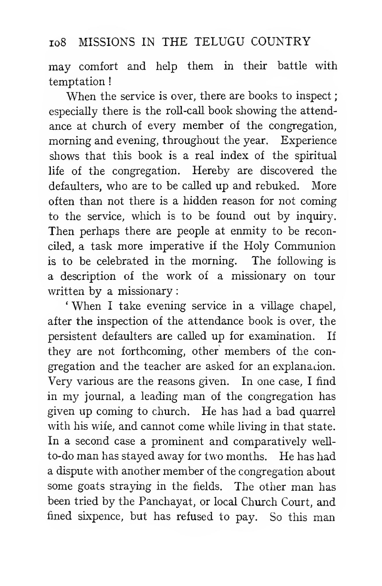 Page 148 of Christian Missions in the Telugu Country (Methods of Work)