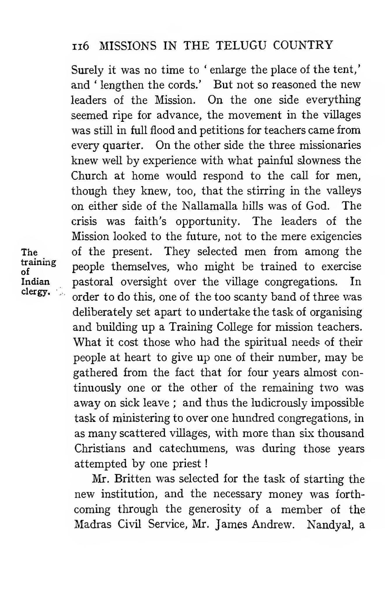 Page 156 of Christian Missions in the Telugu Country (The S.P.G. Mission — Modern Period)