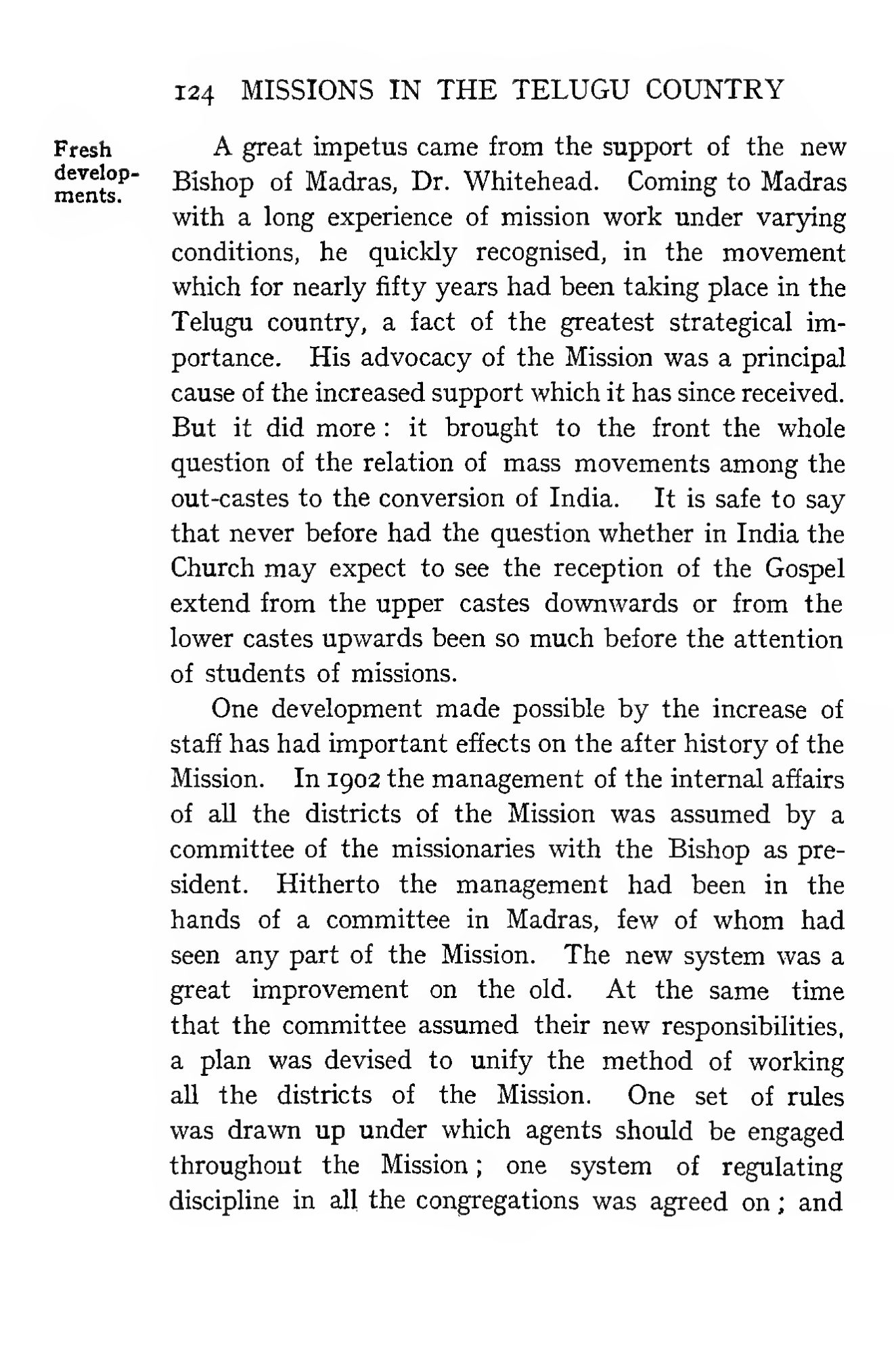 Page 168 of Christian Missions in the Telugu Country (The S.P.G. Mission — Modern Period)