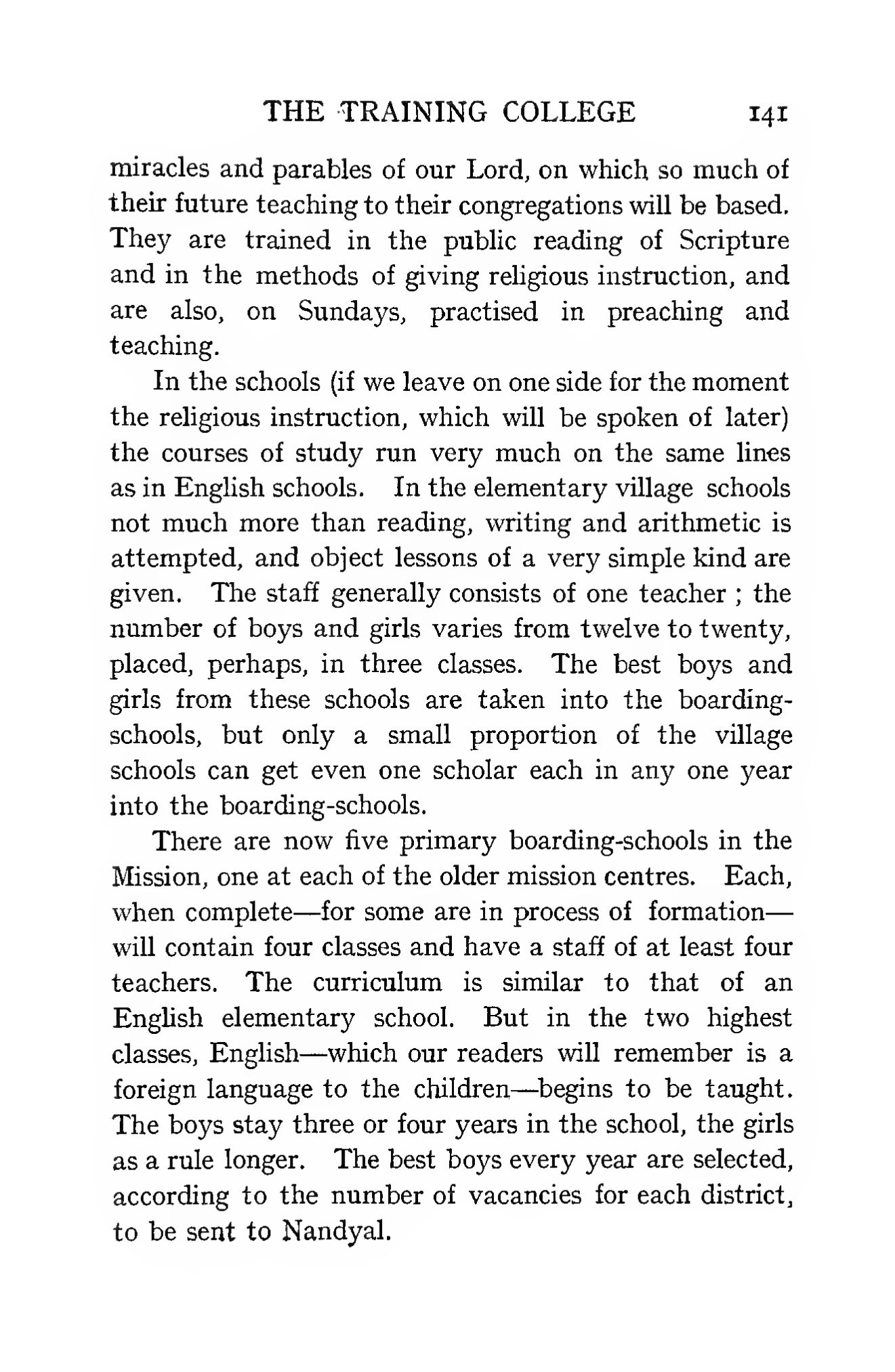 Page 195 of Christian Missions in the Telugu Country (The Training College and Educational System)