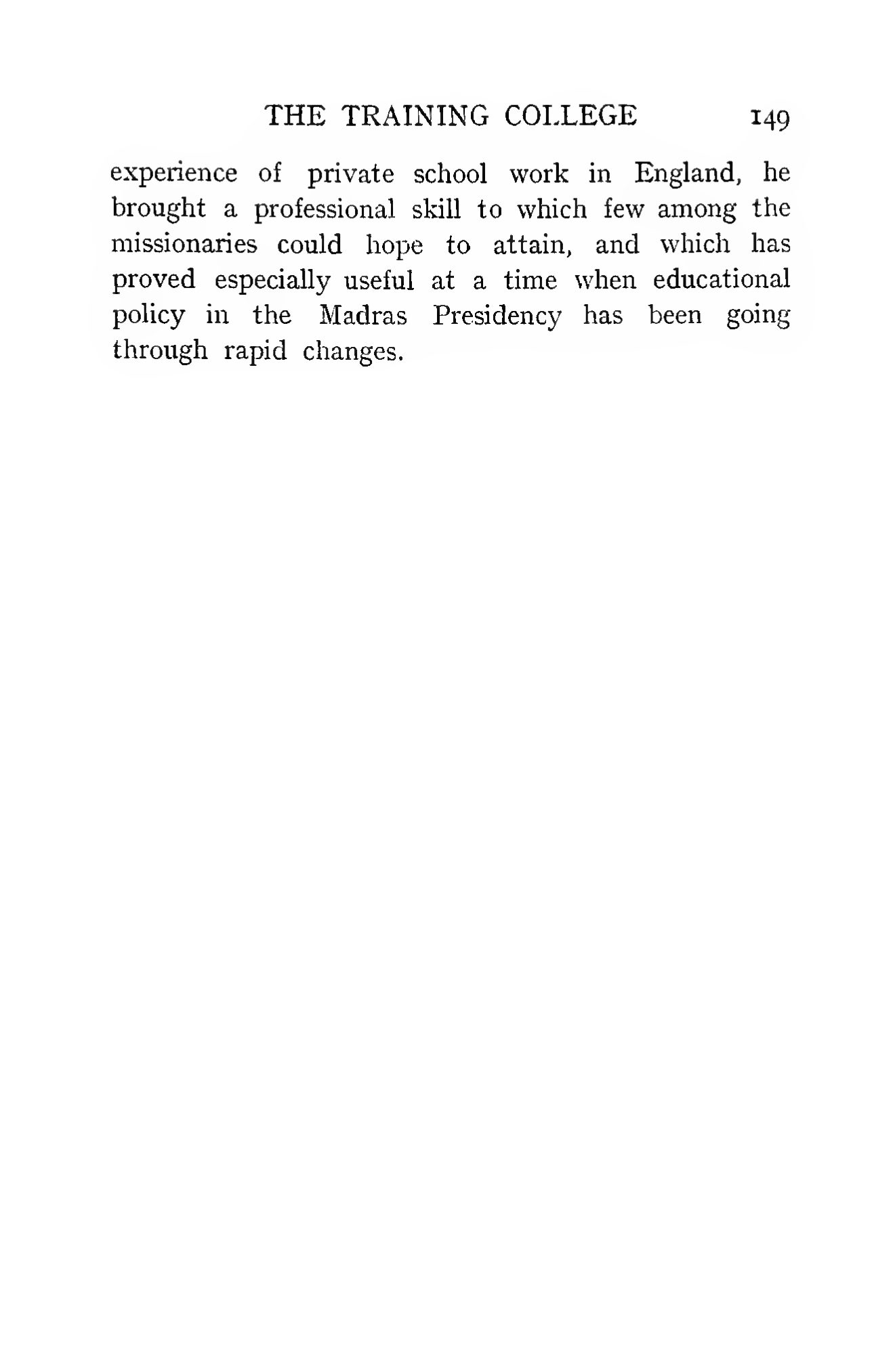 Page 207 of Christian Missions in the Telugu Country (The Training College and Educational System)