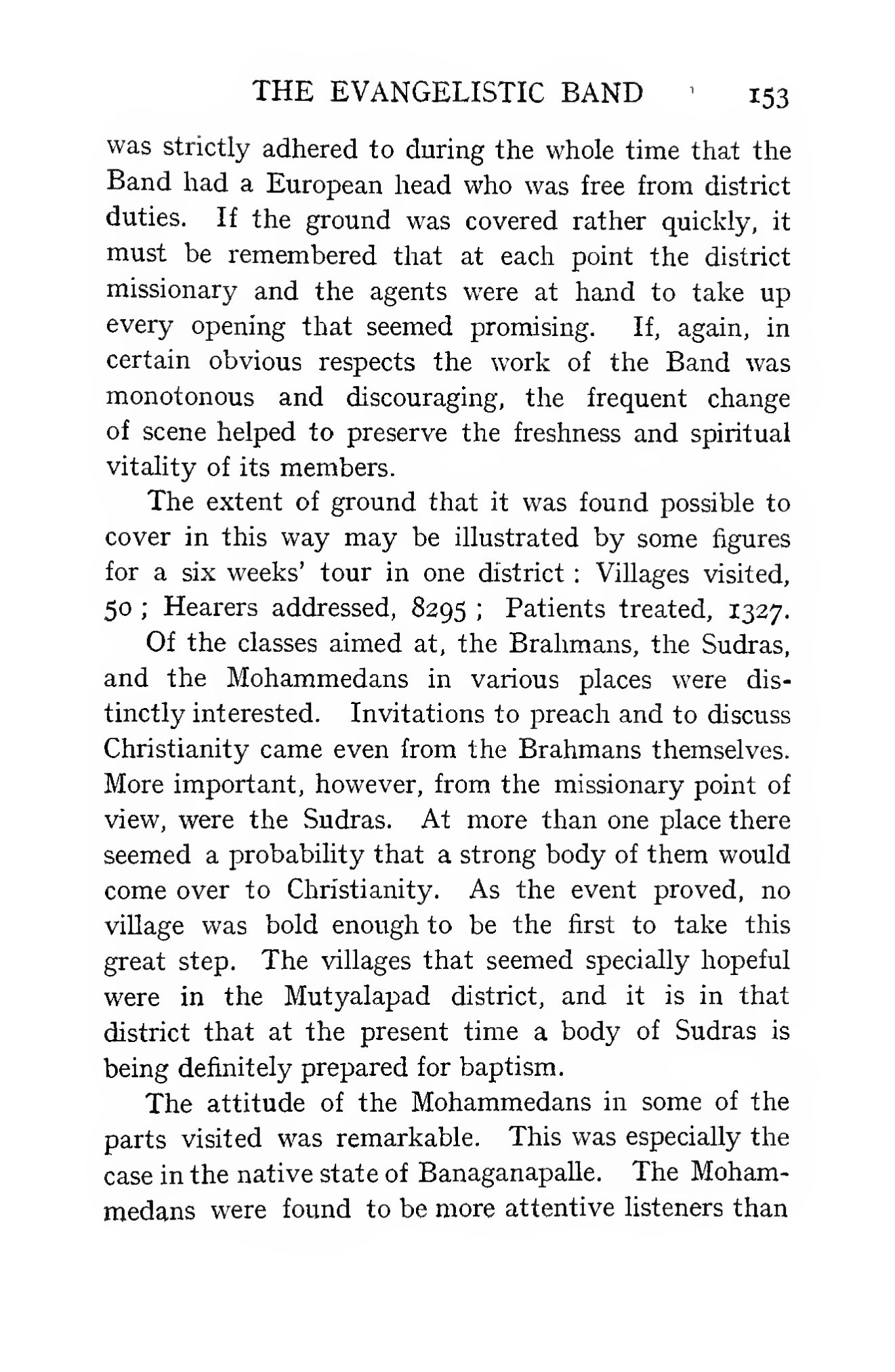 Page 213 of Christian Missions in the Telugu Country (The Evangelistic Band)