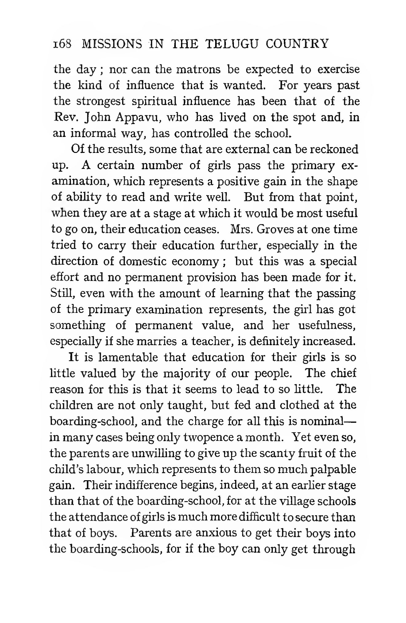 Page 236 of Christian Missions in the Telugu Country (Work among Women and Girls)