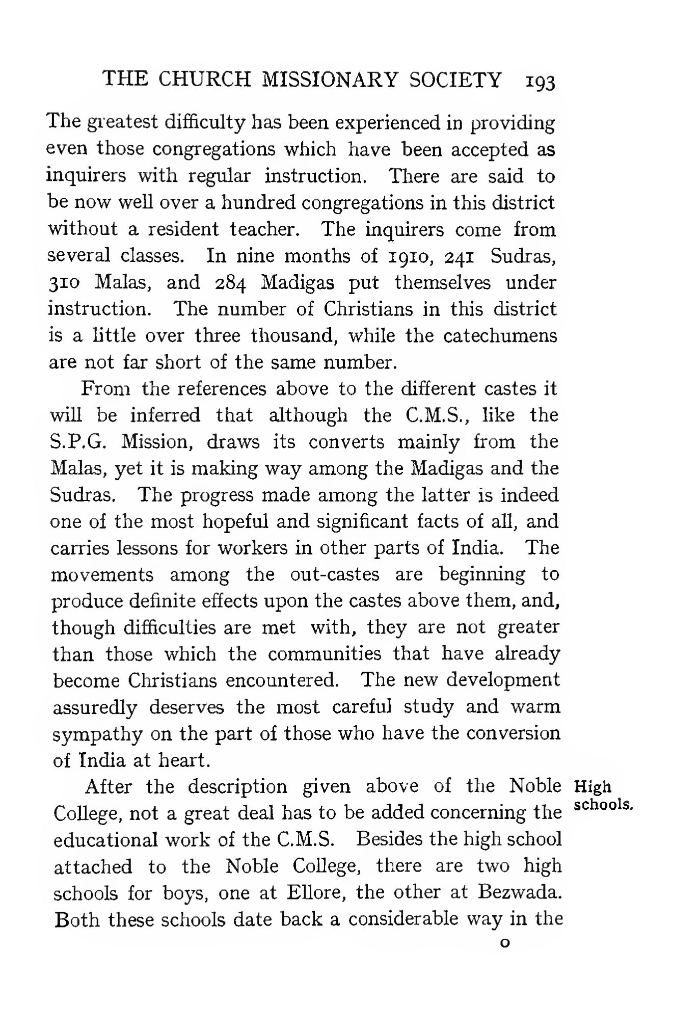 Page 269 of Christian Missions in the Telugu Country (The Church Missionary Society)