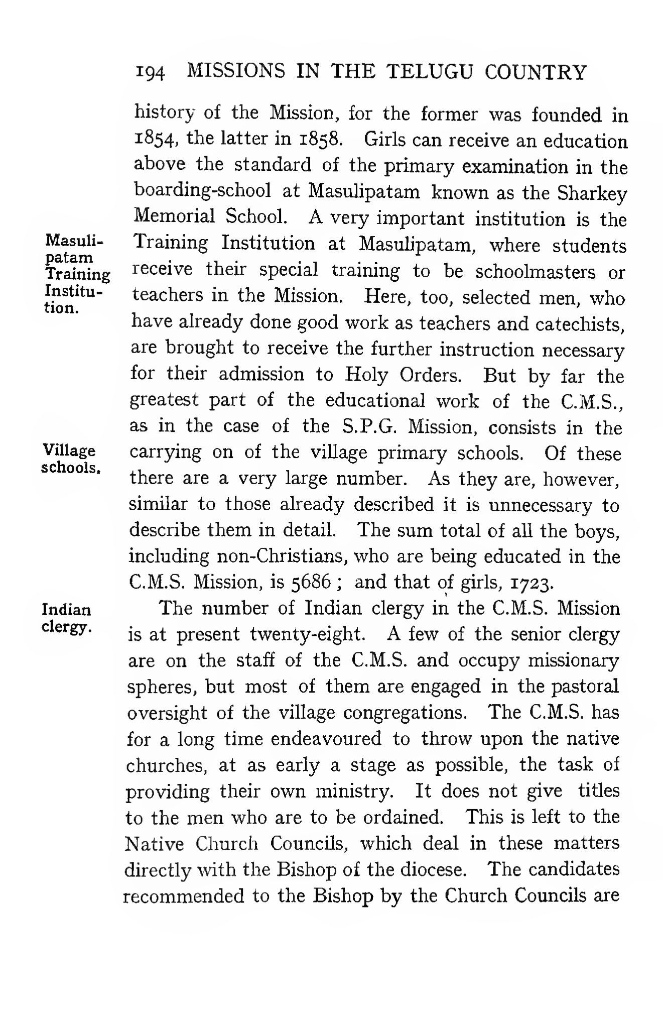 Page 270 of Christian Missions in the Telugu Country (The Church Missionary Society)