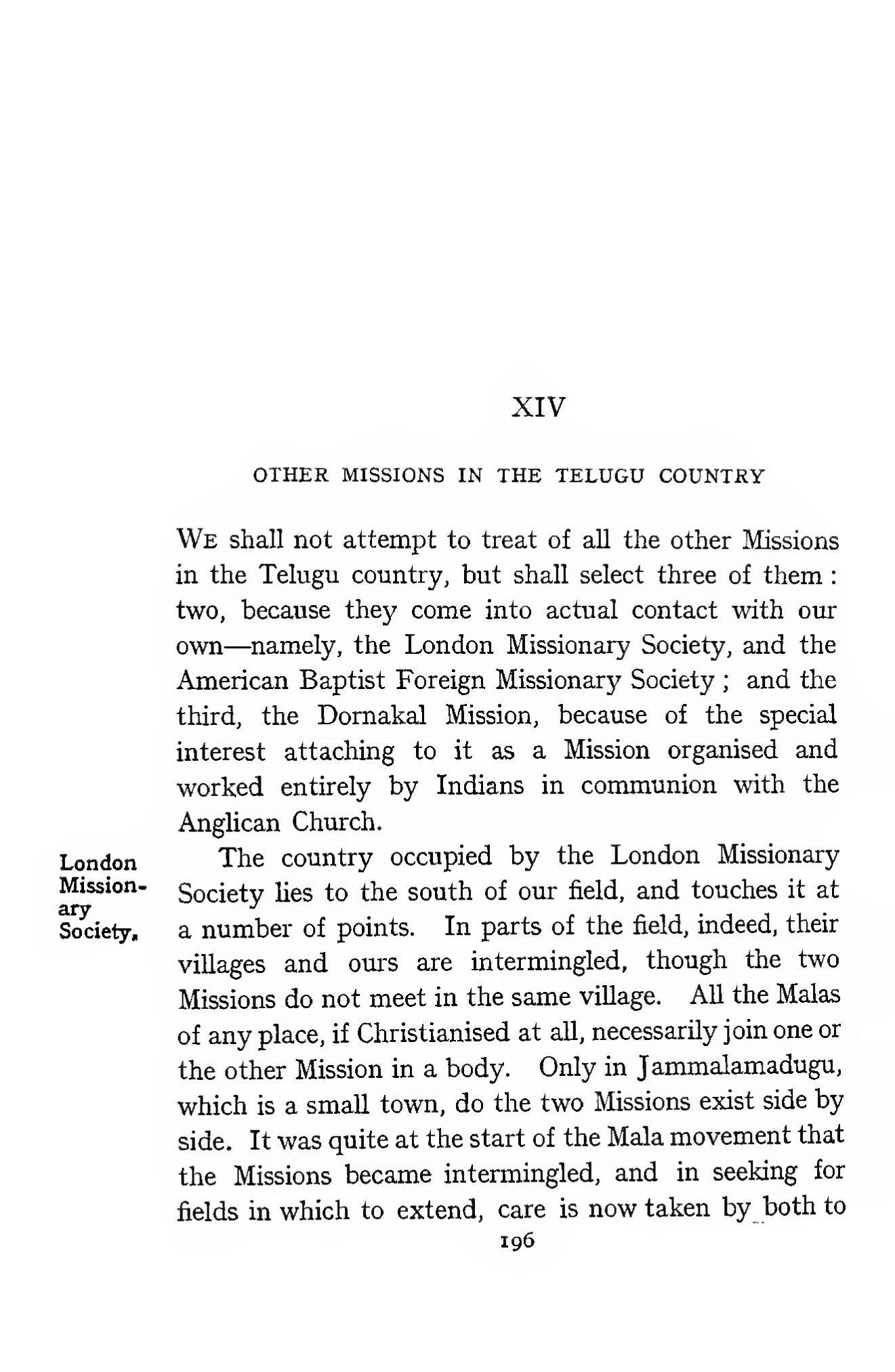 Page 272 of Christian Missions in the Telugu Country (Other Missions in the Telugu Country)