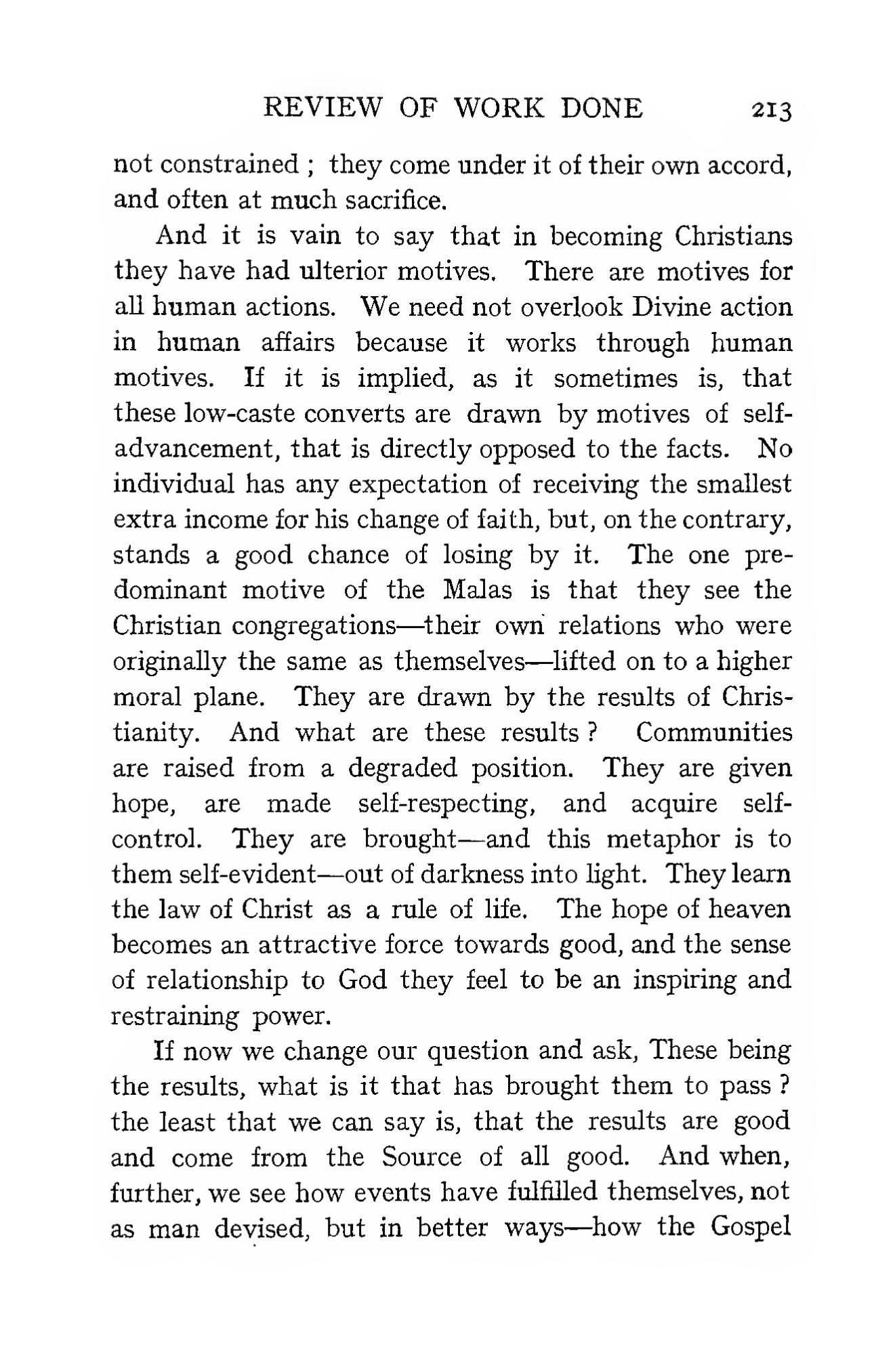 Page 291 of Christian Missions in the Telugu Country (Review of Work Done)