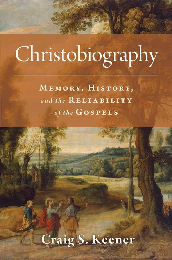 Christobiography by Craig S. Keener book cover