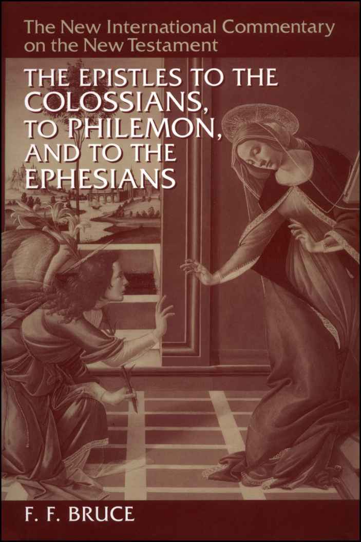 Colossians, Philemon, and Ephesians (NICNT) by F. F. Bruce book cover