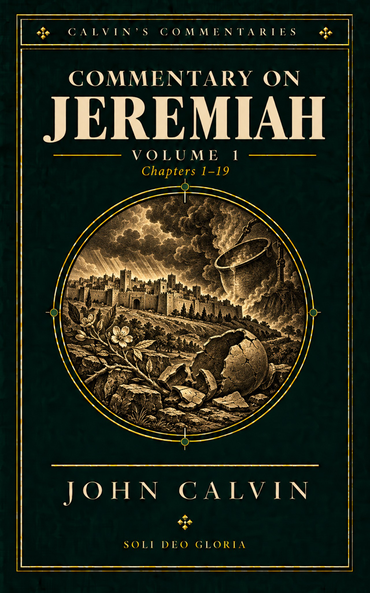 Cover of Commentary on Jeremiah Volume 1 John Calvin