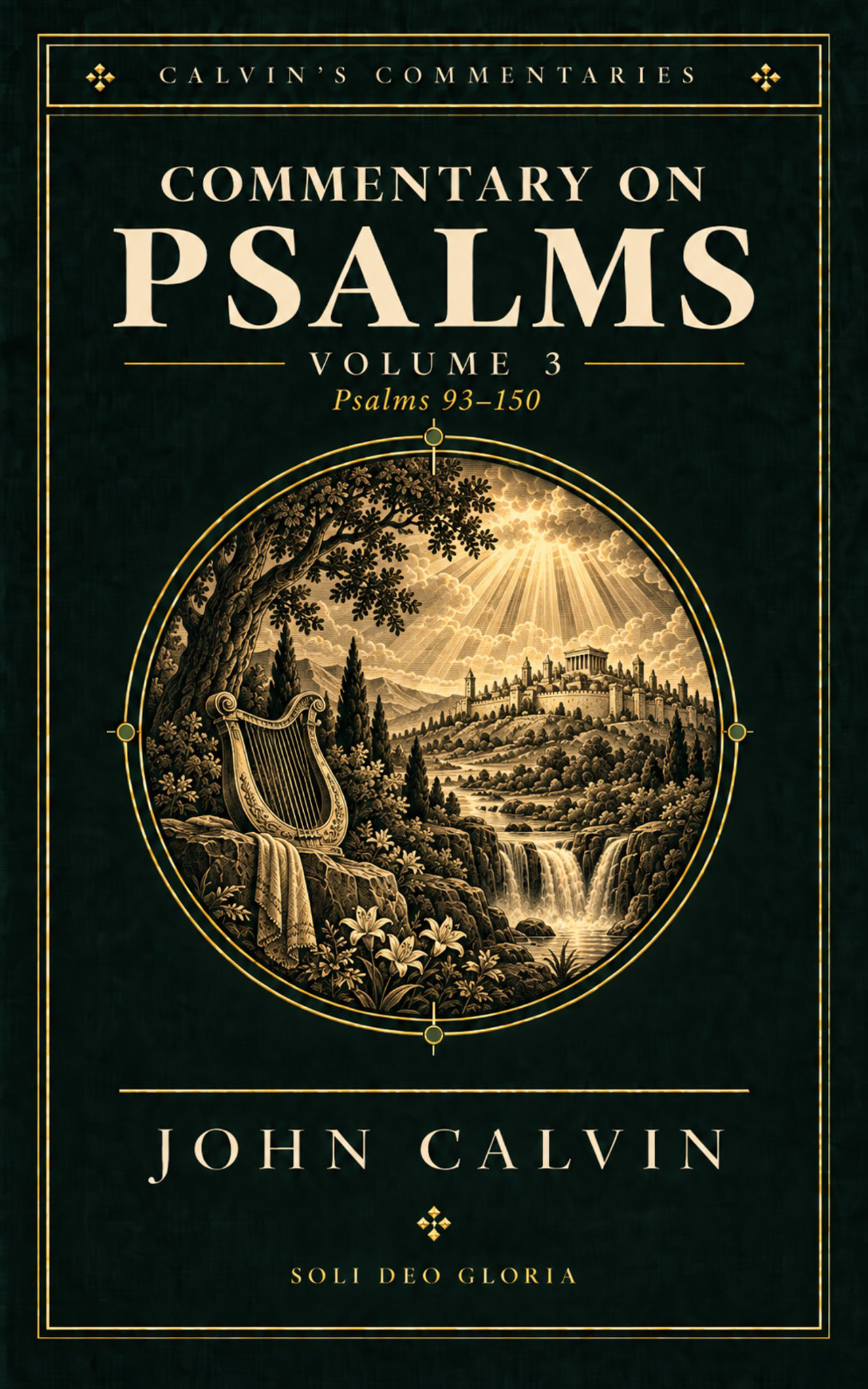 Cover of Commentary on Psalms Volume 3 John Calvin