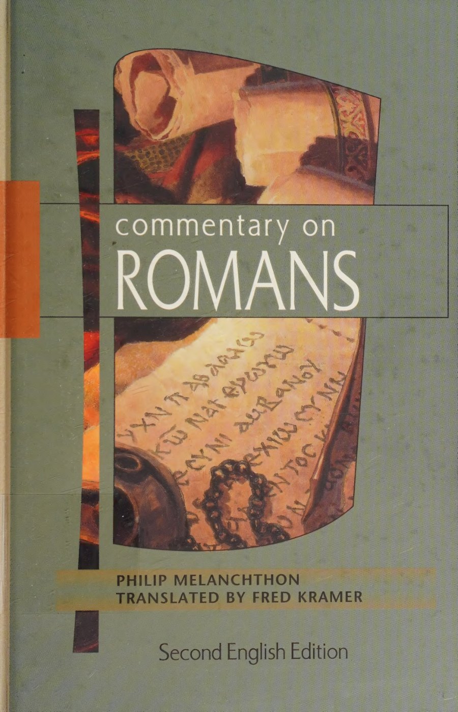 Commentary on Romans by Philip Melanchthon book cover