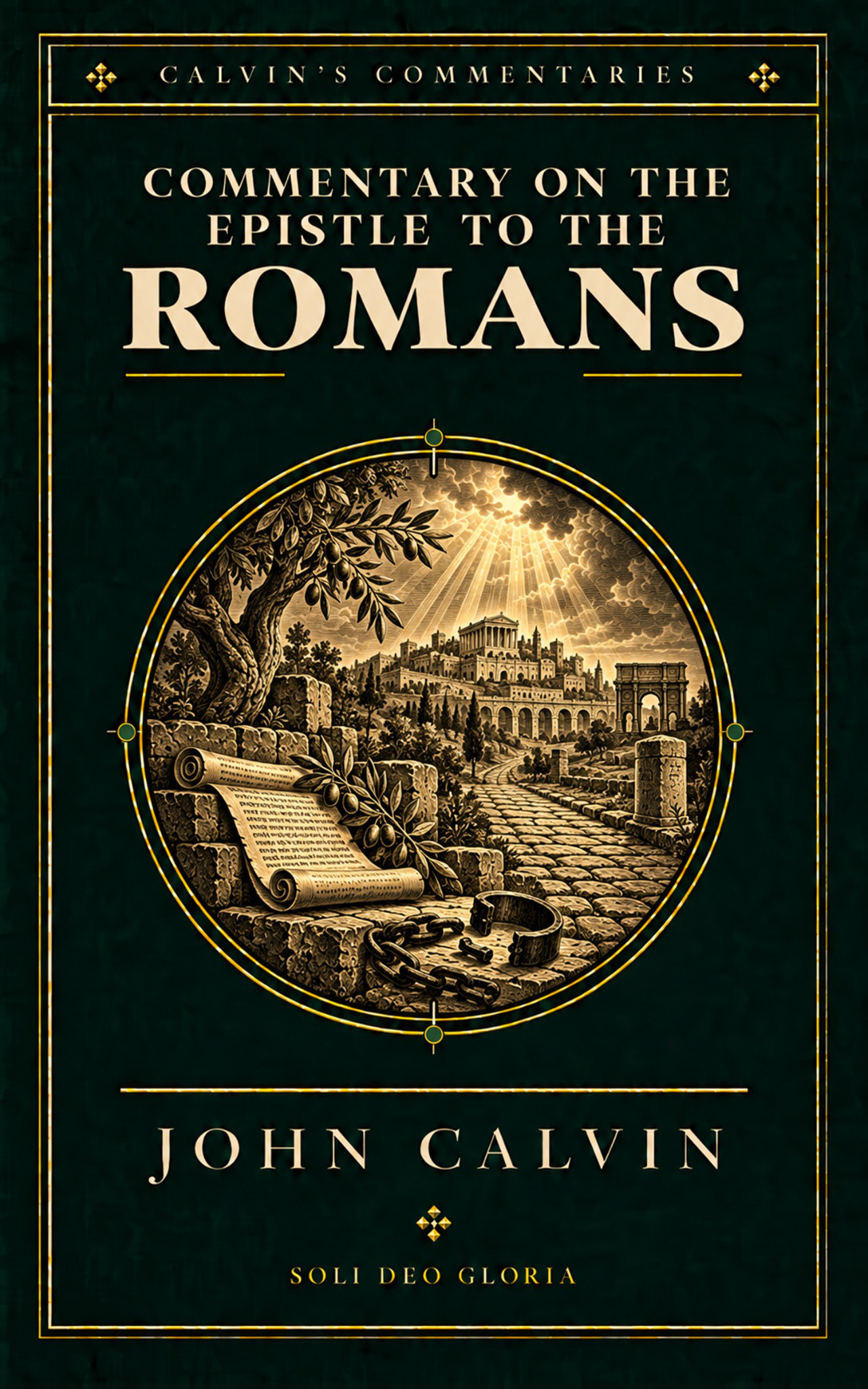 Cover of Commentary on the Epistle to the Romans John Calvin