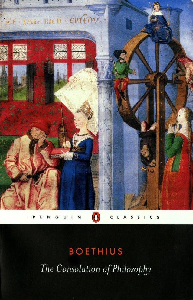 The Consolation of Philosophy by Boethius book cover