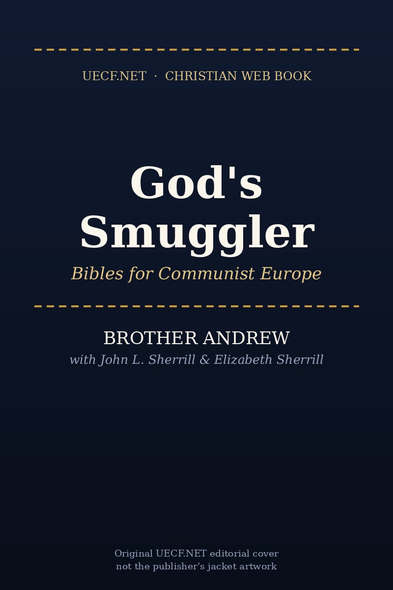 Cover of God's Smuggler by Brother Andrew, with John L. Sherrill and Elizabeth Sherrill