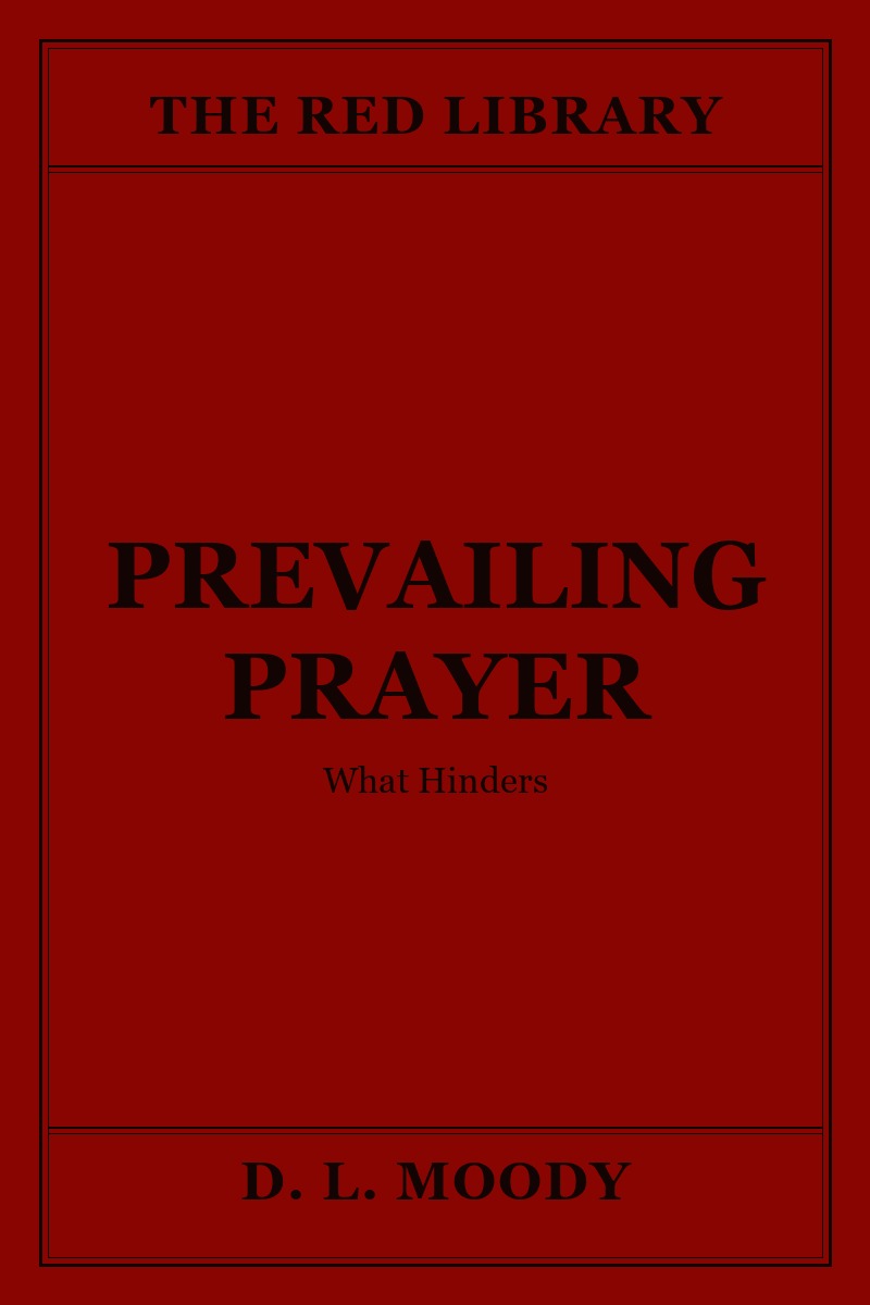 Book cover: Prevailing Prayer / జయప్రదమైన ప్రార్థన — D. L. Moody