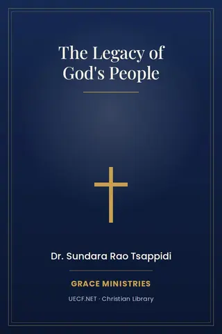 The Legacy of God's People by Dr. Sundara Rao Tsappidi book cover