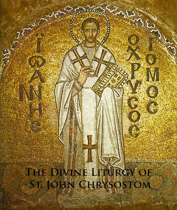 The Divine Liturgy of Saint John Chrysostom by John Chrysostom book cover