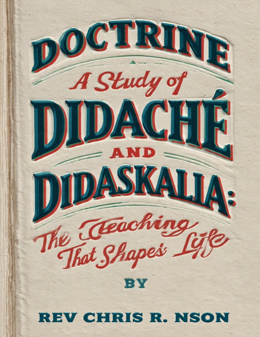 Doctrine: A Study of Didache and Didaskalia by Chris R. Nson book cover