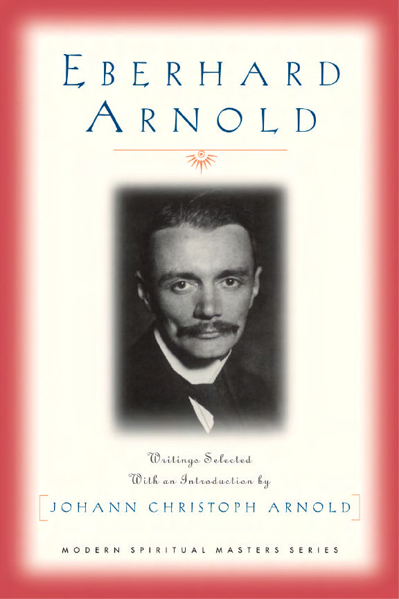 Cover of Eberhard arnold