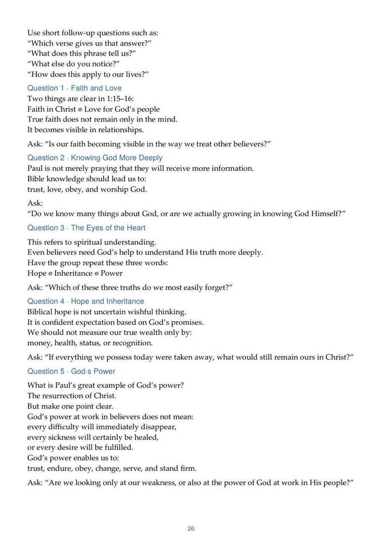English study notes, printed page 26