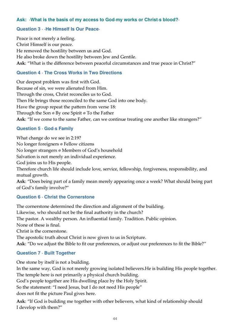 English study notes, printed page 44