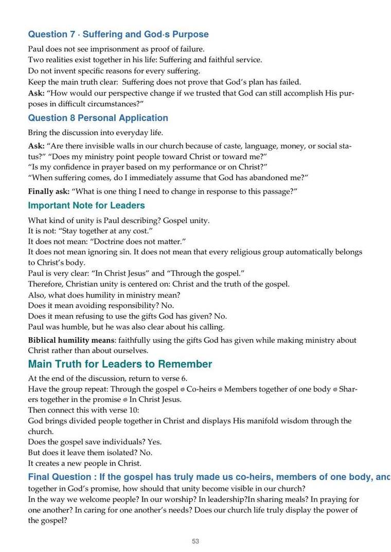 English study notes, printed page 53