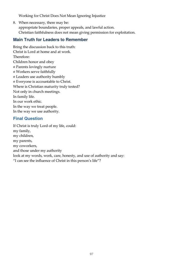 English study notes, printed page 97