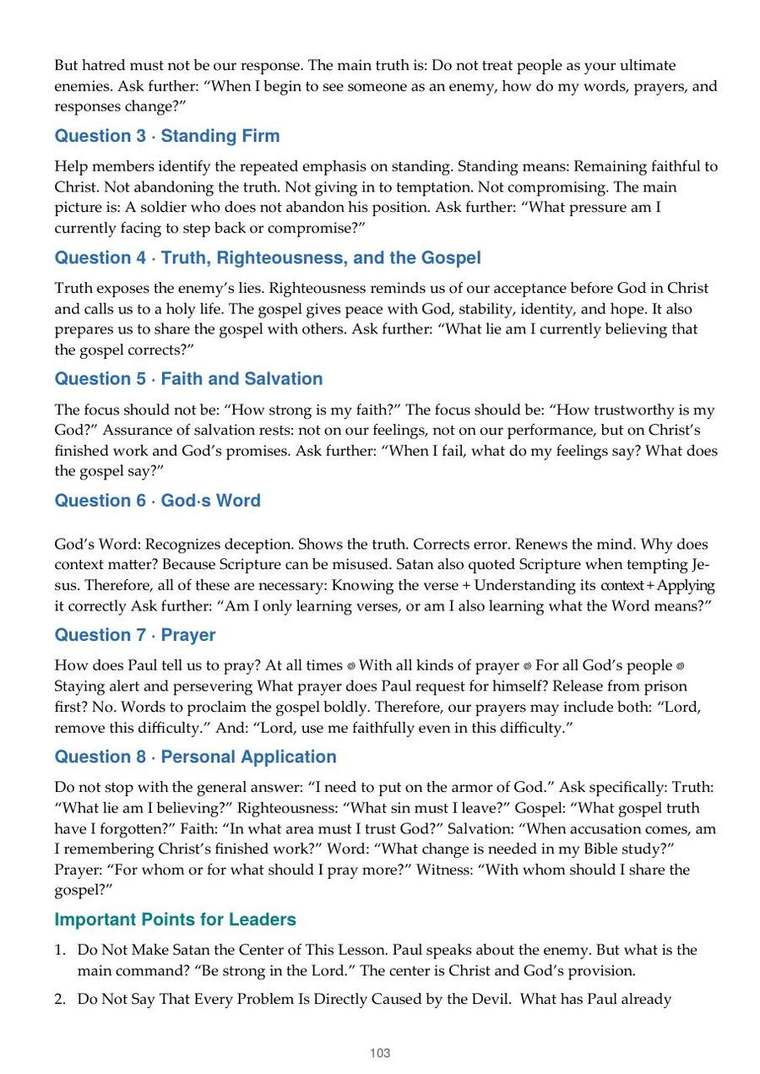 English study notes, printed page 103