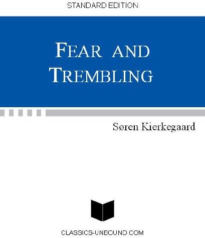 Fear and Trembling and The Book on Adler by Søren Kierkegaard book cover