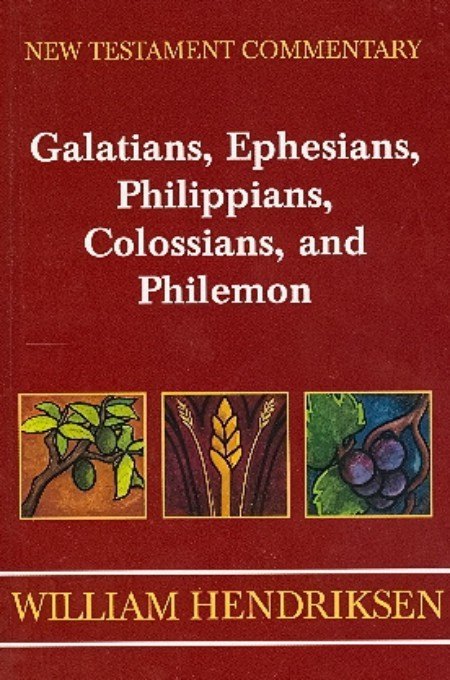Galatians, Ephesians, Philippians, Colossians, and Philemon by William Hendriksen book cover