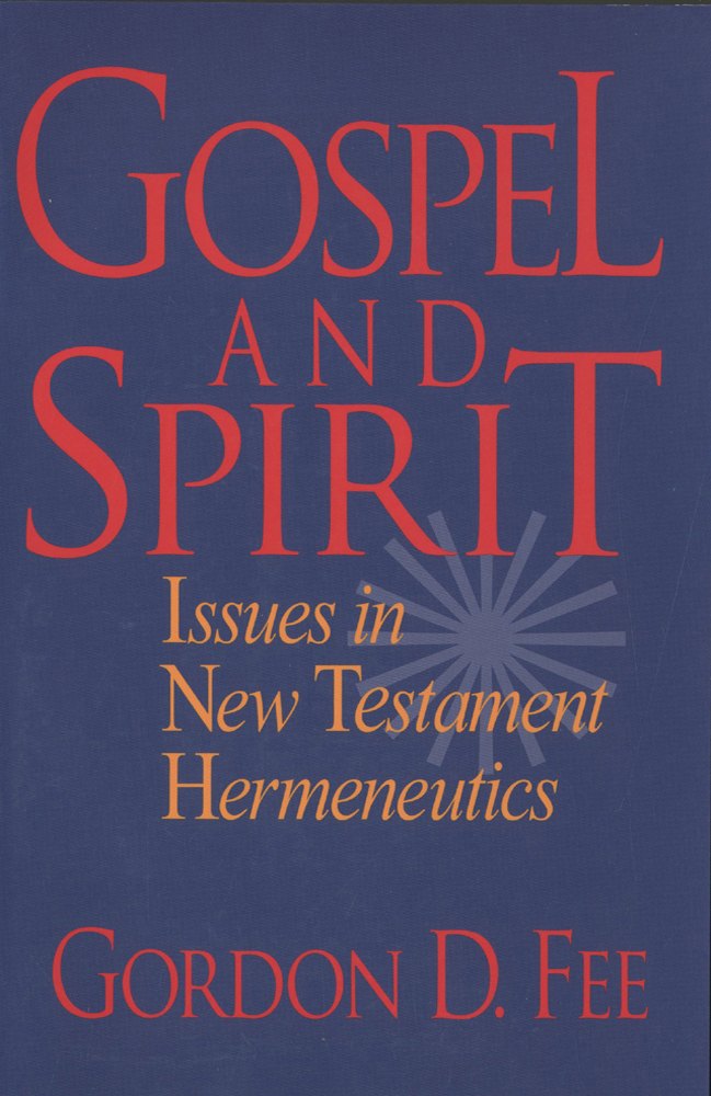 Gospel and Spirit by Gordon D. Fee book cover
