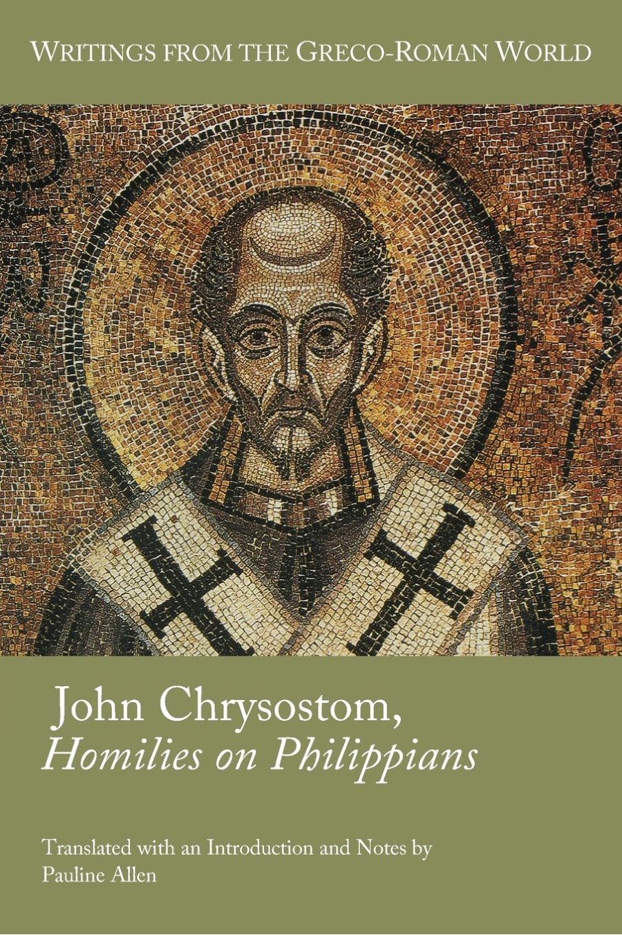 Homilies on Philippians by John Chrysostom book cover