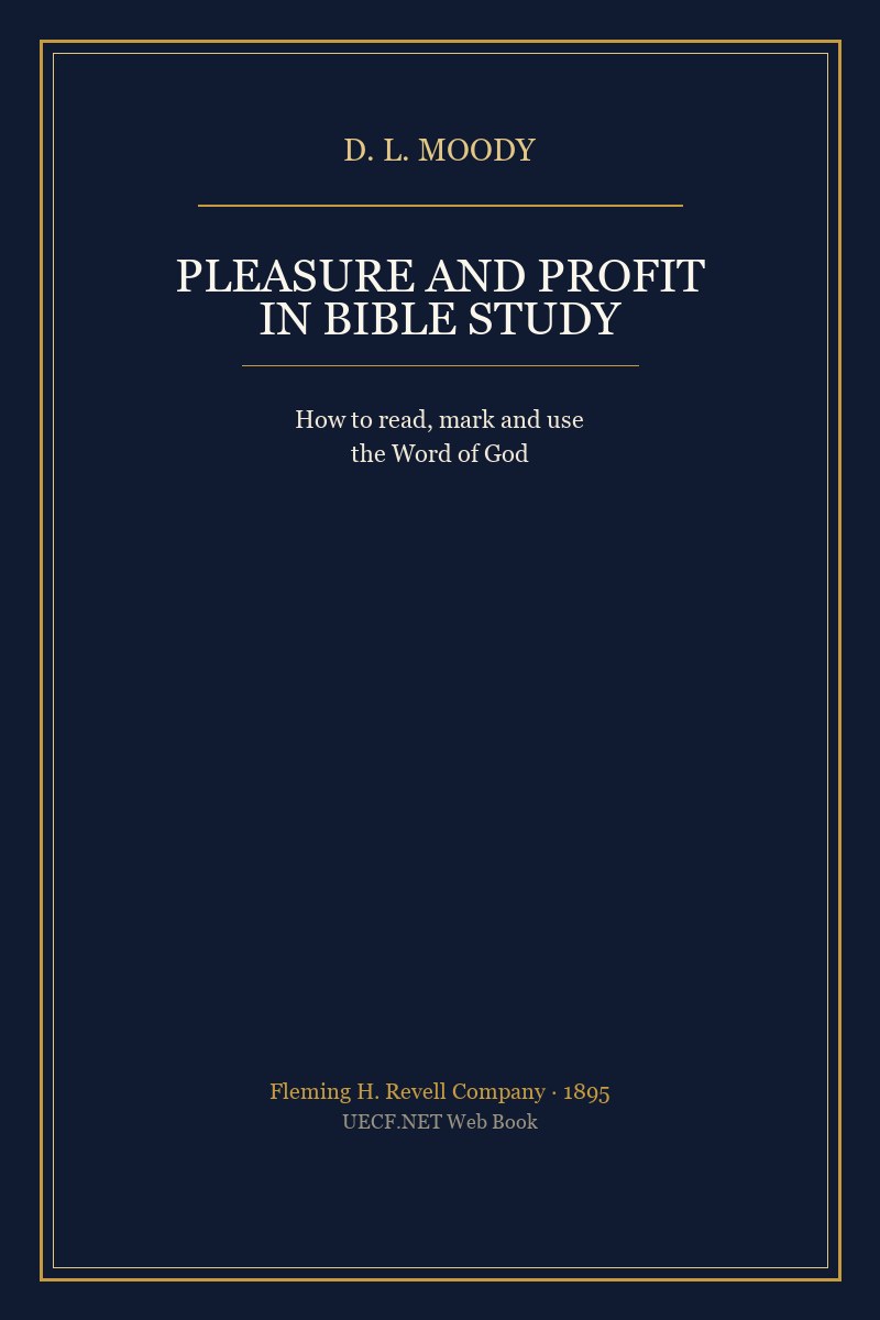 Cover of Pleasure and Profit in Bible Study